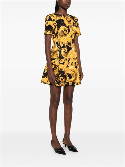 Abito donna con stampa barocca Versace jeans Couture | 80HAO918NS76G89